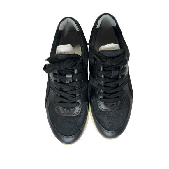 Everlane The Trainer Leather Sneaker Unisex W 7 M 5 Black New Without Box - Picture 4 of 7